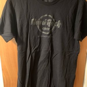Hard Rock Cafe Washington DC Black Logo T-Shirt